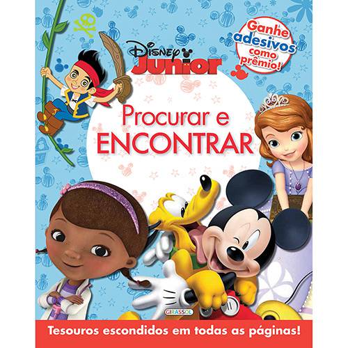 Tamanhos, Medidas e Dimensões do produto Livro - Disney Junior: Procurar e Encontrar