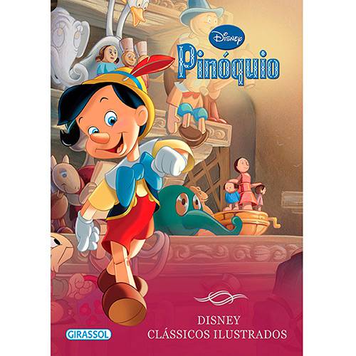 Tamanhos, Medidas e Dimensões do produto Livro - Disney - Pinóquio -Clássicos Ilustrados
