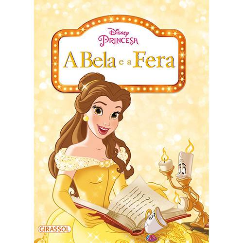 Tamanhos, Medidas e Dimensões do produto Livro - Disney Princesa: a Bela e a Fera