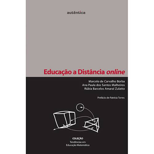 Tamanhos, Medidas e Dimensões do produto Livro - Educação a Distância Online - Coleção Tendências em Educação Matemática