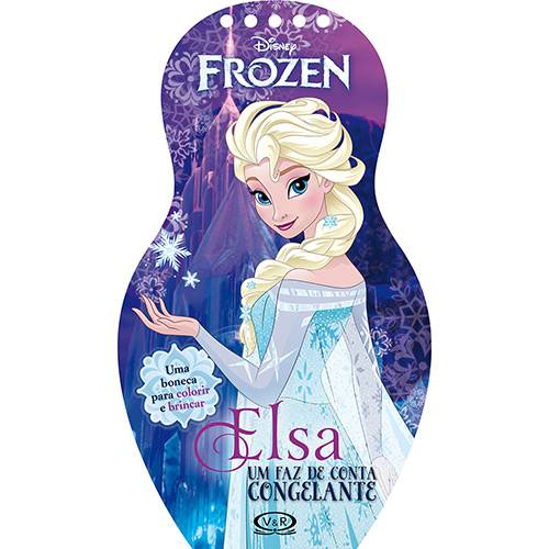 Tamanhos, Medidas e Dimensões do produto Livro - Elsa: um Faz de Conta Congelante