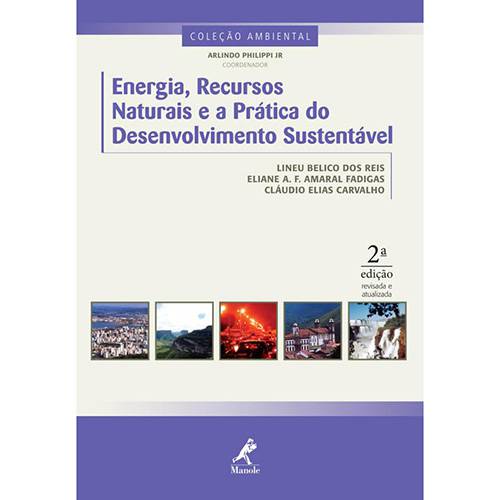Tamanhos, Medidas e Dimensões do produto Livro - Energia, Recursos Naturais e a Prática do Desenvolvimento Sustentável
