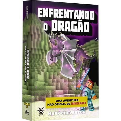 Tamanhos, Medidas e Dimensões do produto Livro - Enfrentando o Dragão : uma Aventura não Oficial de Minecraft - Vol. 3