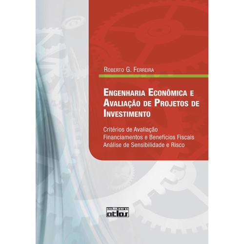 Tamanhos, Medidas e Dimensões do produto Livro - Engenharia Econômica e Avaliação de Projetos de Investimento