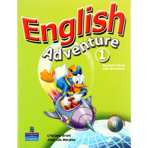 Tamanhos, Medidas e Dimensões do produto Livro - English Adventure 1 - Student's Book With Workbook