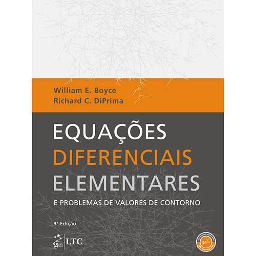 Tamanhos, Medidas e Dimensões do produto Livro - Equações Diferenciais Elementares e Problemas de Valores de Contorno