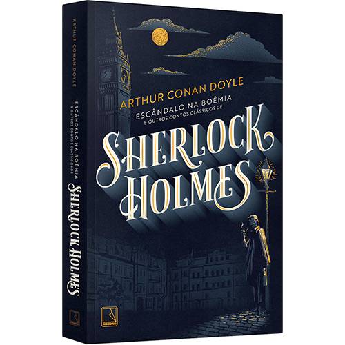 Tamanhos, Medidas e Dimensões do produto Livro - Escândalo na Boêmia e Outros Contos Clássicos de Sherlock Holmes