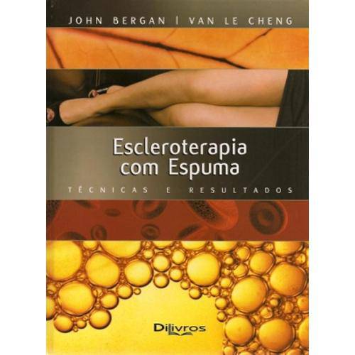 Tamanhos, Medidas e Dimensões do produto Livro - Escleroterapia com Espuma - Bergan