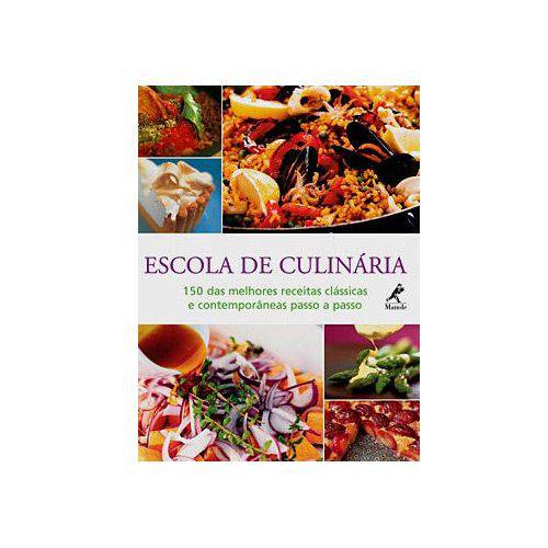 Tamanhos, Medidas e Dimensões do produto Livro - Escola de Culinária - 150 das Melhores Receitas Clássicas e Contemporâneas Passo a Passo