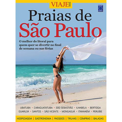 Tamanhos, Medidas e Dimensões do produto Livro - Especial Viaje Mais: Praias de São Paulo