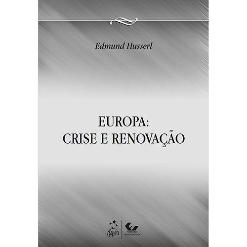 Tamanhos, Medidas e Dimensões do produto Livro - Europa: Crise e Renovação