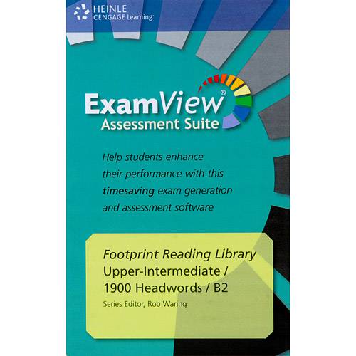 Tamanhos, Medidas e Dimensões do produto Livro - ExamView Assessment Suite - Footprint Reading Library Upper-Intermediate 1900 Headwords B2