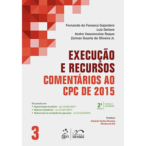 Tamanhos, Medidas e Dimensões do produto Livro - Execução e Recursos - Comentários ao CPC de 2015