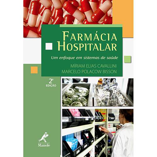 Tamanhos, Medidas e Dimensões do produto Livro - Farmácia Hospitalar