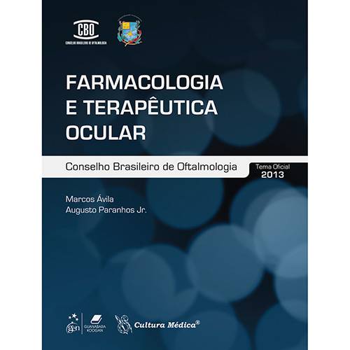 Tamanhos, Medidas e Dimensões do produto Livro - Farmacologia e Terapêutica Ocular: Conselho Brasileiro de Oftalmologia