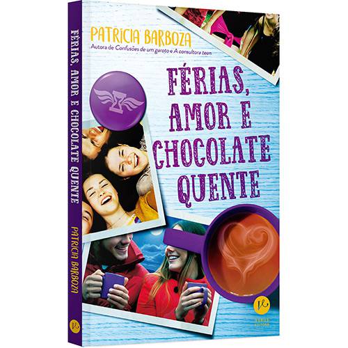 Tamanhos, Medidas e Dimensões do produto Livro - Férias, Amor e Chocolate Quente