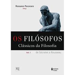 Tamanhos, Medidas e Dimensões do produto Livro - Filósofos, os - de Sócrates a Rousseau