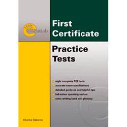 Tamanhos, Medidas e Dimensões do produto Livro - First Certificate Practice Tests With Key