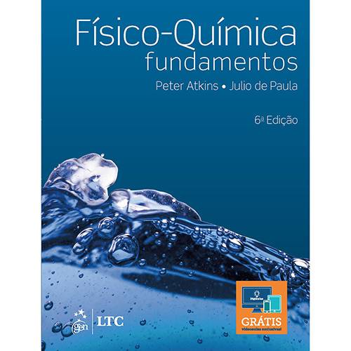 Tamanhos, Medidas e Dimensões do produto Livro - Físico-química - Fundamentos - 6ª Ed.