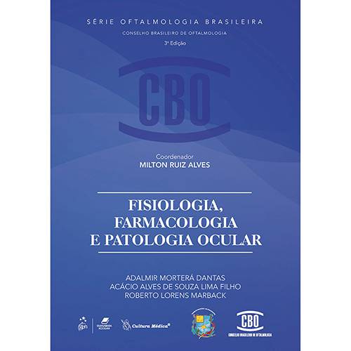 Tamanhos, Medidas e Dimensões do produto Livro - Fisiologia, Farmacologia e Patologia Ocular - Coleção CBO - Série Oftalmologia Brasileira