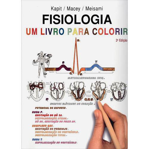 Tamanhos, Medidas e Dimensões do produto Livro - Fisiologia - um Livro para Colorir