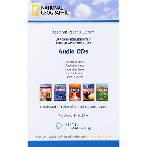 Tamanhos, Medidas e Dimensões do produto Livro - Footprint Reading Library - Upper-Intermediate - 1900 Headwords B2 - Audio CDs