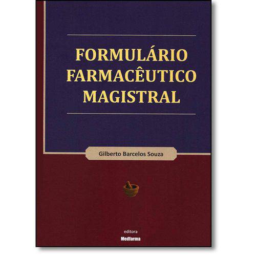 Tamanhos, Medidas e Dimensões do produto Livro - Formulário Farmacêutico Magistral