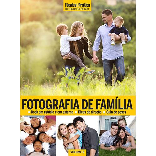 Tamanhos, Medidas e Dimensões do produto Livro - Fotografia de Família