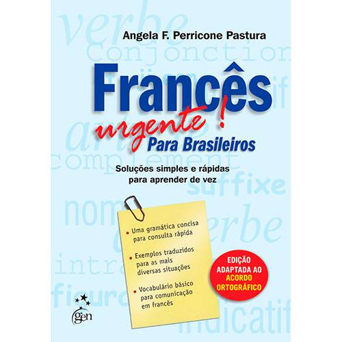 Tamanhos, Medidas e Dimensões do produto Livro - Francês Urgente! para Brasileiros