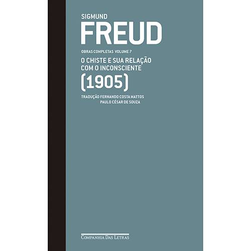 Tamanhos, Medidas e Dimensões do produto Livro - Freud: o Chiste e Sua Relação com o Inconsciente (1905)