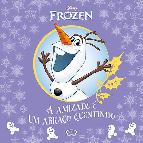 Tamanhos, Medidas e Dimensões do produto Livro - Frozen: a Amizade é um Abraço Quentinho