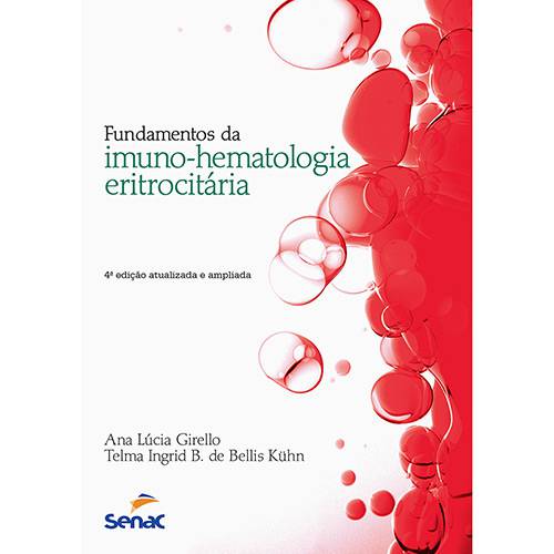 Tamanhos, Medidas e Dimensões do produto Livro - Fundamentos da Imuno-hematologia Eritrocitária
