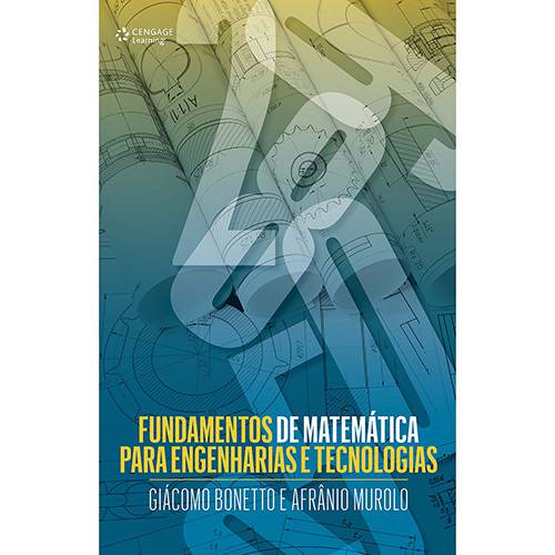 Tamanhos, Medidas e Dimensões do produto Livro - Fundamentos de Matemática para Engenharias e Tecnologias