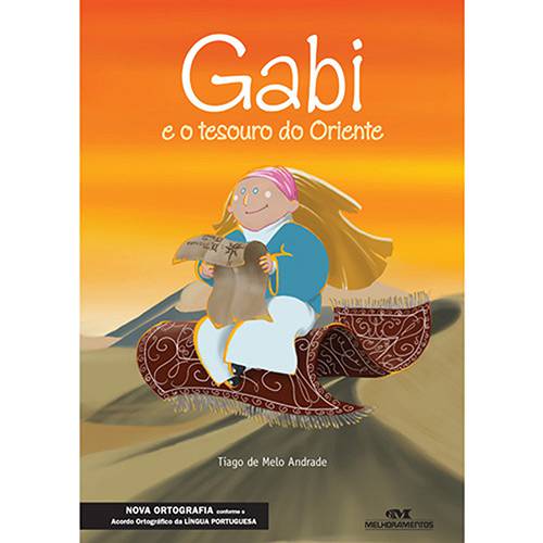 Tamanhos, Medidas e Dimensões do produto Livro - Gabi e o Tesouro do Oriente