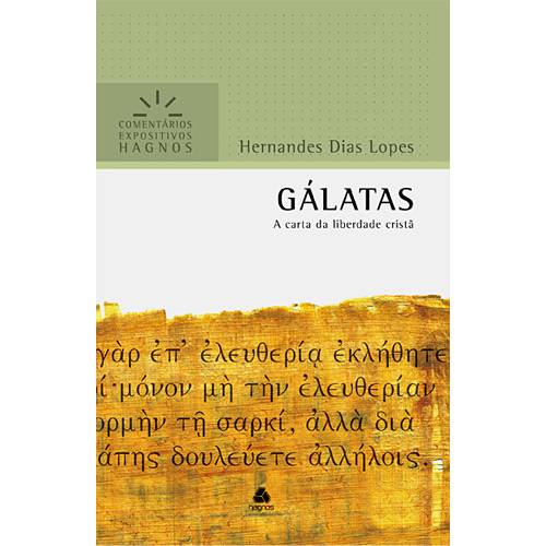 Tamanhos, Medidas e Dimensões do produto Livro - Gálatas - a Carta da Liberdade Cristã