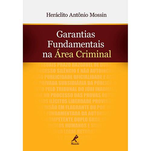 Tamanhos, Medidas e Dimensões do produto Livro - Garantias Fundamentais na Área Criminal