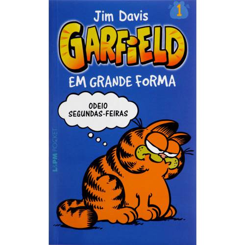 Tamanhos, Medidas e Dimensões do produto Livro - Garfield : em Grande Forma