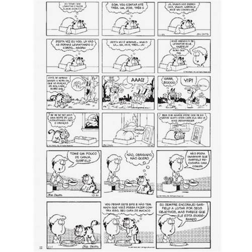 Tamanhos, Medidas e Dimensões do produto Livro - Garfield : o Rei da Preguiça - Vol. 10