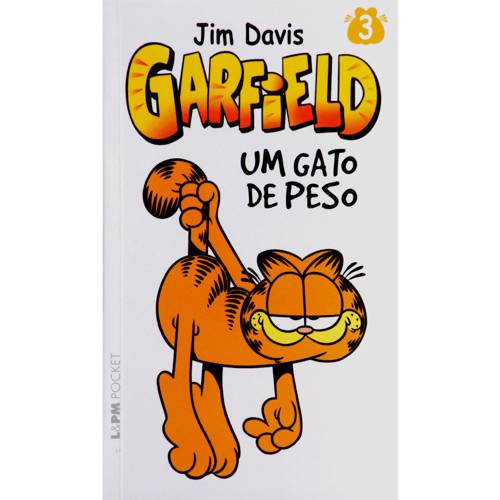 Tamanhos, Medidas e Dimensões do produto Livro - Garfield, V.3 - um Gato de Peso