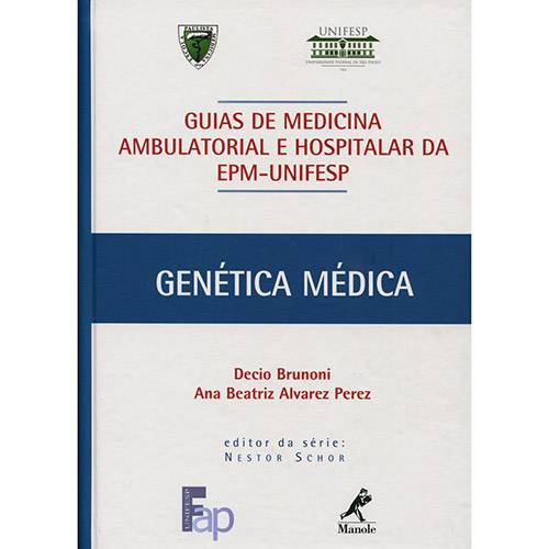 Tamanhos, Medidas e Dimensões do produto Livro - Genética Médica: Guia de Medicina Ambulatorial e Hospitalar da EPM-Unifesp