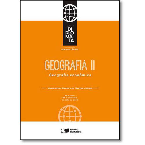 Tamanhos, Medidas e Dimensões do produto Livro - Geografia 2: Geografia Econômica - Coleção Diplomata