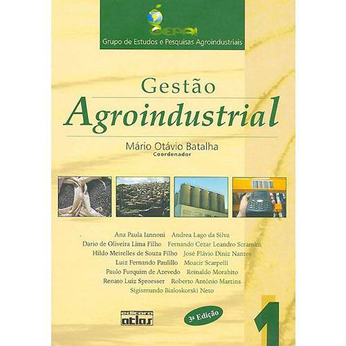 Tamanhos, Medidas e Dimensões do produto Livro - Gestão Agroindustrial
