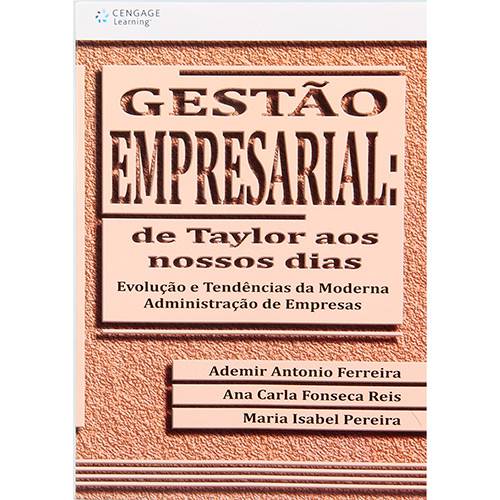 Tamanhos, Medidas e Dimensões do produto Livro - Gestao Empresarial - de Taylor Aos Nossos Dias