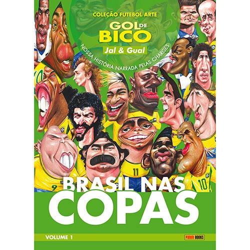 Tamanhos, Medidas e Dimensões do produto Livro - Gol de Bico: Brasil Nas Copas - Coleção Futebol Arte - Vol. 1