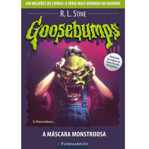 Tamanhos, Medidas e Dimensões do produto Livro - Goosebumps 23 - a Máscara Monstruosa