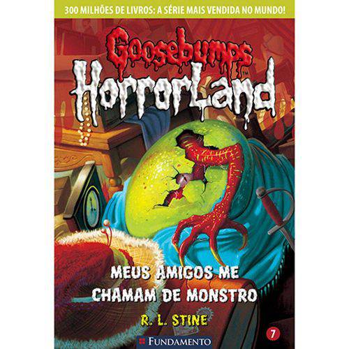 Tamanhos, Medidas e Dimensões do produto Livro - Goosebumps Horrorland 7 - Meus Amigos me Chamam de Monstro Meus Amigos me Chamam de Monstro