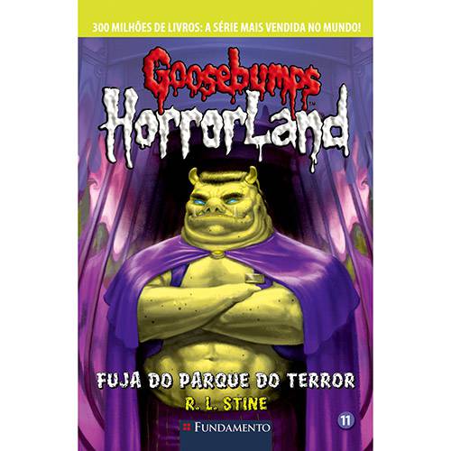 Tamanhos, Medidas e Dimensões do produto Livro - Goosebumps Horrorland: Fuja do Parque do Terror - Vol. 11