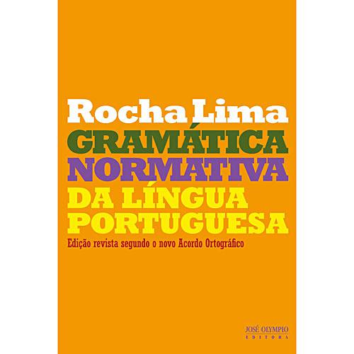 Tamanhos, Medidas e Dimensões do produto Livro - Gramática Normativa da Língua Portuguesa