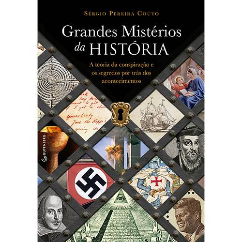 Tamanhos, Medidas e Dimensões do produto Livro - Grandes Mistérios da História: a Teoria da Conspiração e os Segredos por Trás dos Acontecimentos