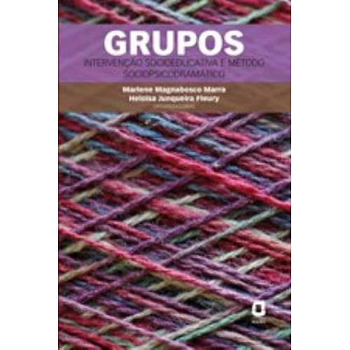 Tamanhos, Medidas e Dimensões do produto Livro - Grupos: Intervenção Socioeducativa e Método Sociopsicodramática
